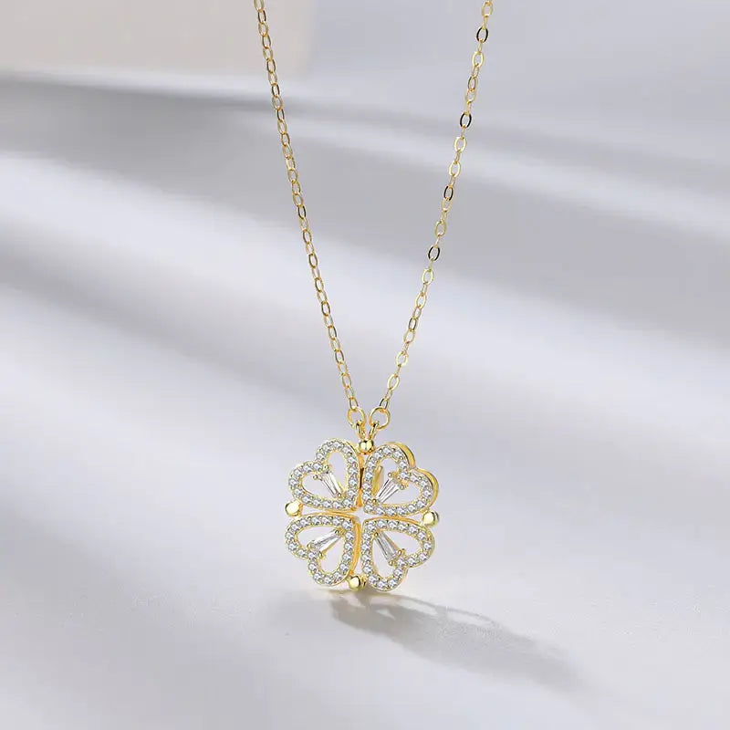 Gabrielle Moreau | Clover d’Amour Luxury Valentine's Necklace