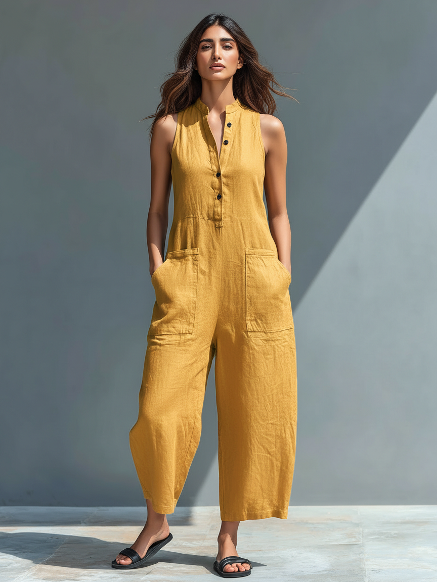 Lucinda | Chic Sleeveless Jumpsuit