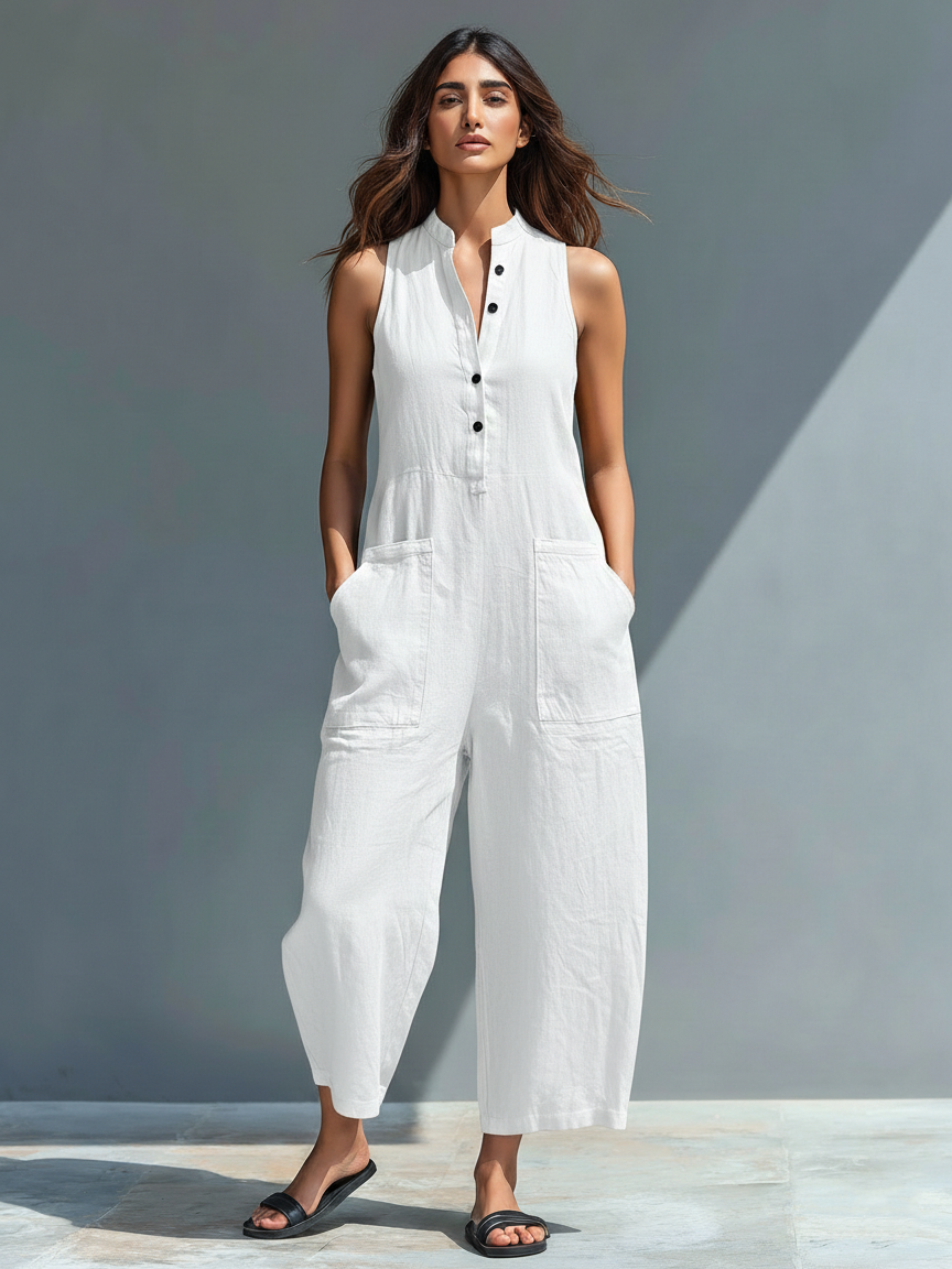 Lucinda | Chic Sleeveless Jumpsuit