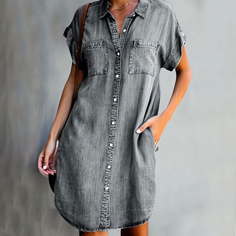Eleni | Buttoned dress