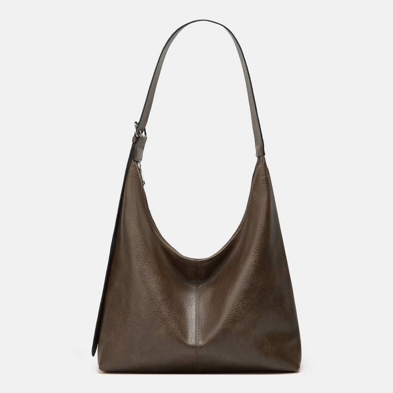 DESIREE™ - Women’s Solid Colour PU Leather Shoulder Bag Versatile Daily Shopping & Work Bag
