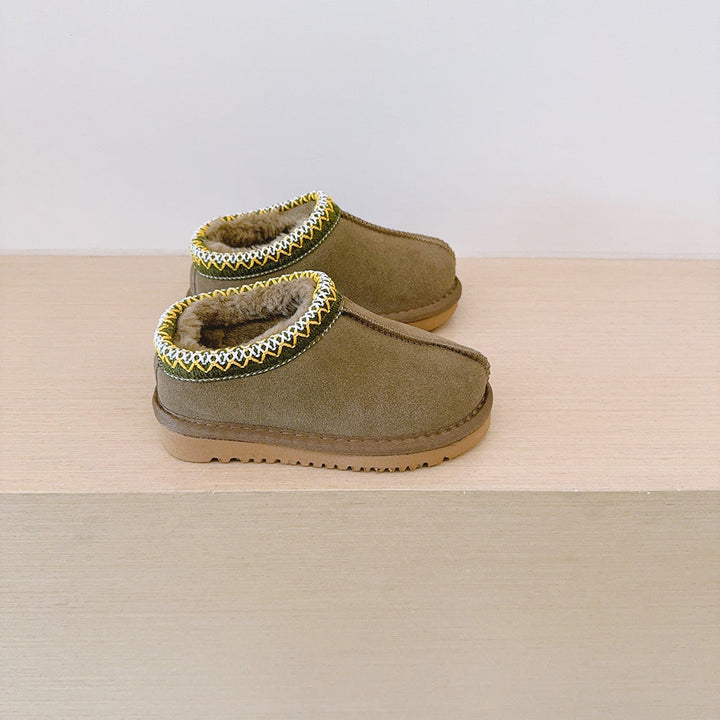 HALO™ - Comfy Fluffy Suede Braided Outdoor Slippers