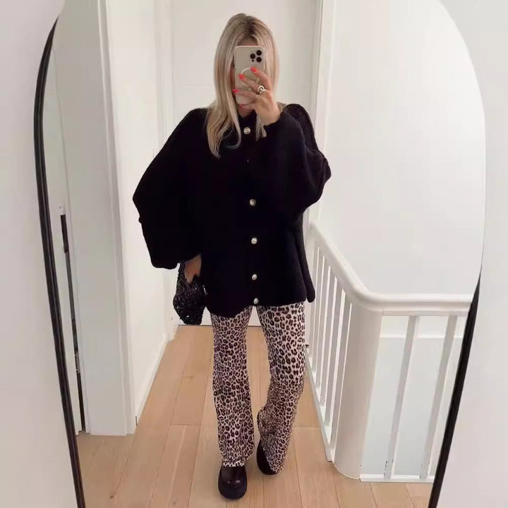 GANI™ – Classic Button-Up Long Sleeve Cardigan