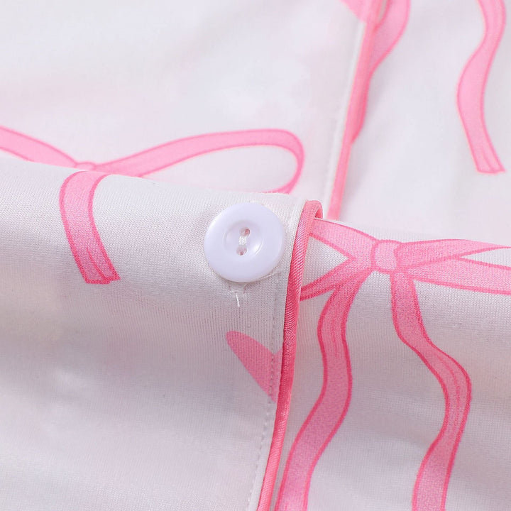 SHAKILA™ - Casual Crop Shirt and Short Pyjama Set