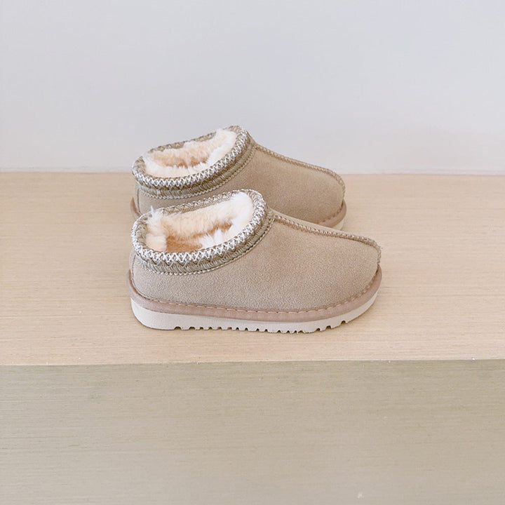 HALO™ - Comfy Fluffy Suede Braided Outdoor Slippers