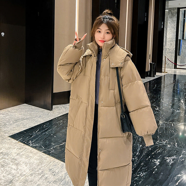 LEMI™ - Comfy Waterproof Hooded Long Puffer Jacket