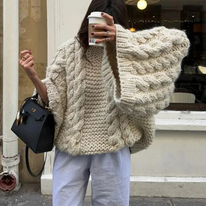 Mia | Oversized Knit Sweater