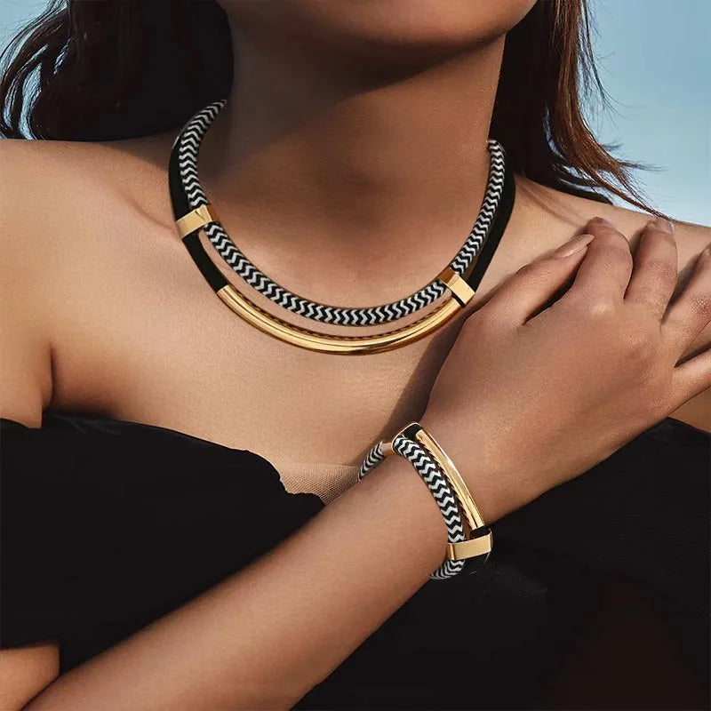 Clara™ | Σετ Κοσμημάτων από Ανοξείδωτο Χάλυβα