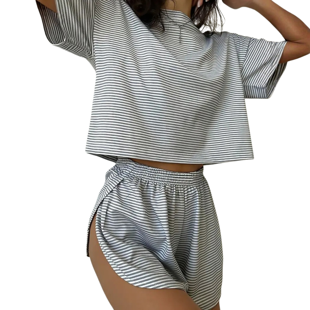 BREEZY™ – Soft Knit Lounge Pyjama Set