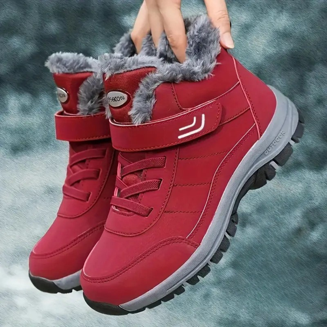 CARLA™ - Unisex Winter Fleece Lined Anti-Slip Snow Ankle Boots