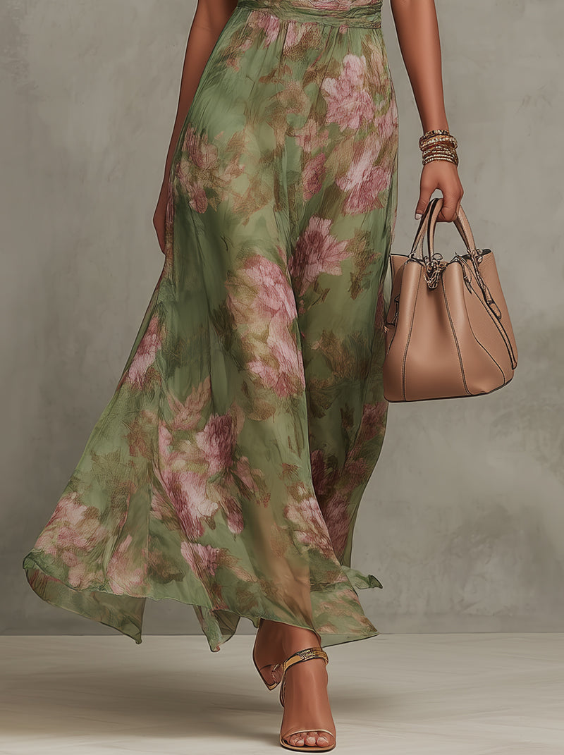 Libia | Maxi floral dress