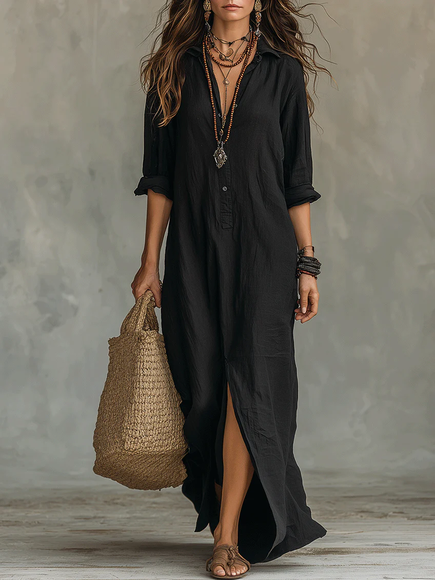Joanna | Comfortable maxi dress that flatters the figure