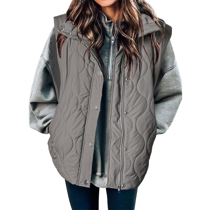 LIBBY™ - Women's Casual Puffer Quilted Oversized Lightweight Vest