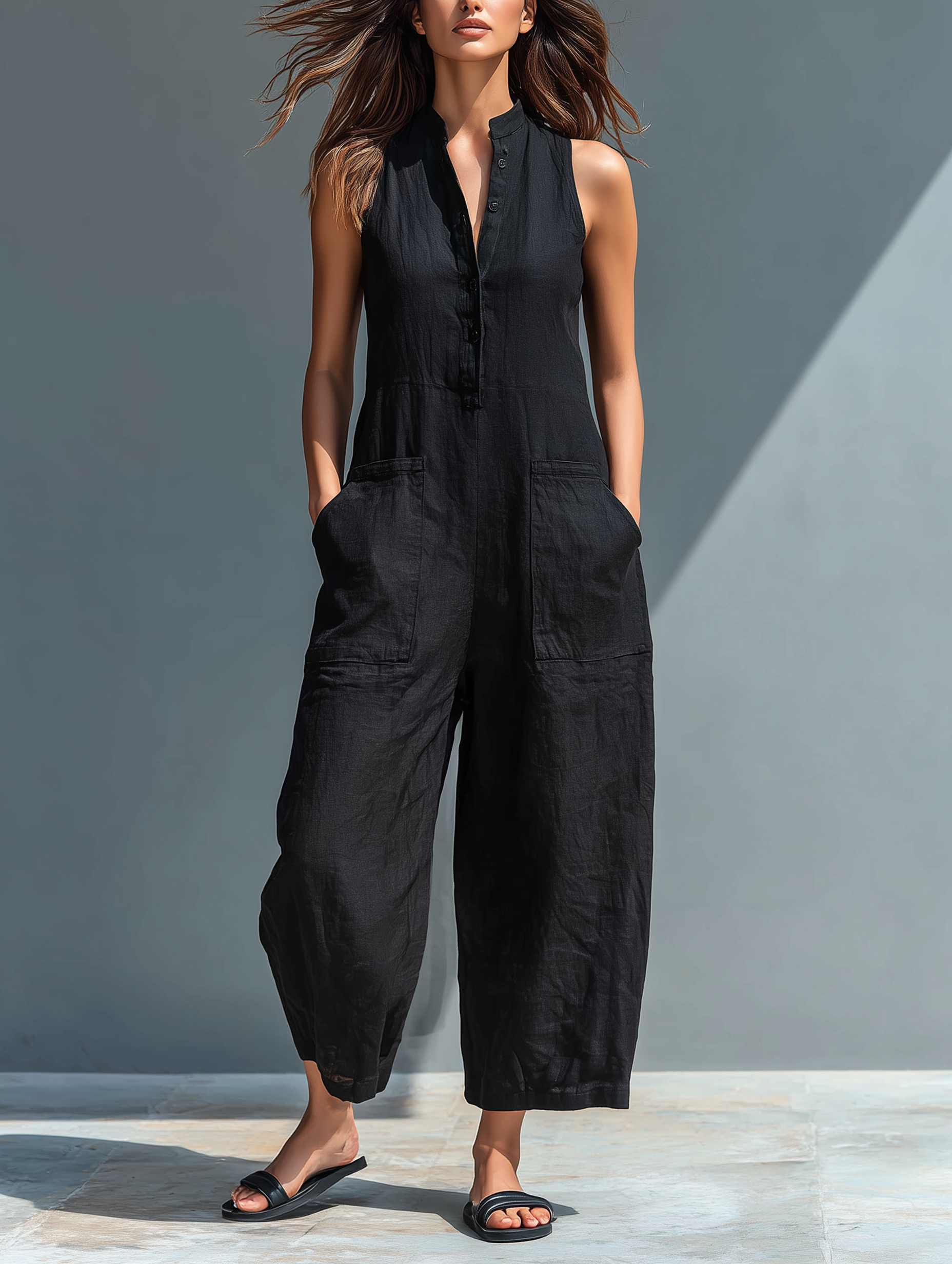 Lucinda | Chic Sleeveless Jumpsuit