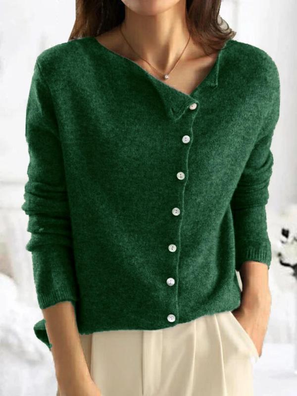 MOLLY™ - Button Front Cable Knit Sweater for Autumn & Winter