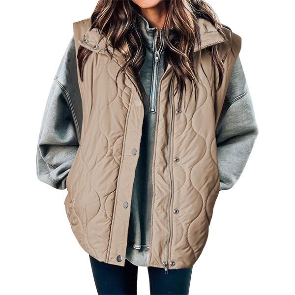 LIBBY™ - Women's Casual Puffer Quilted Oversized Lightweight Vest