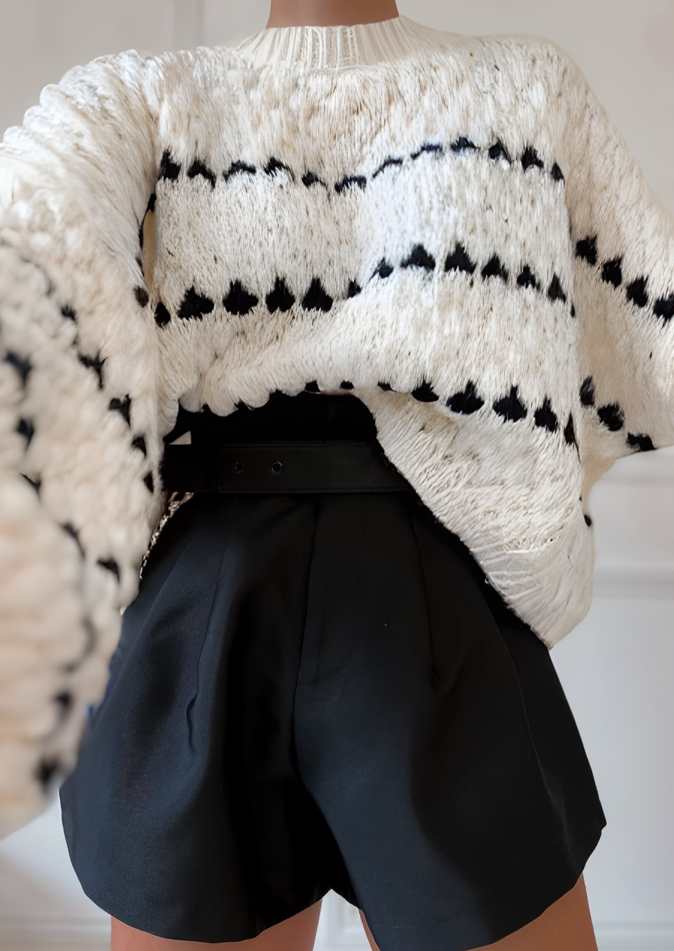 Vanilla | Oversized Knit Sweater – Comfort & Style