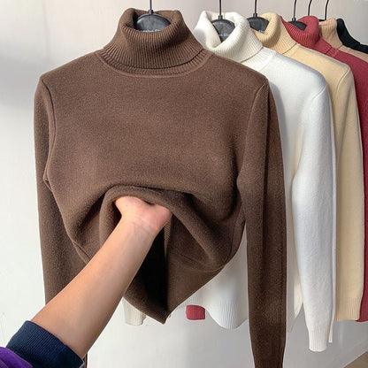 Elegance | Warm Fleece Turtleneck – Comfort Fit