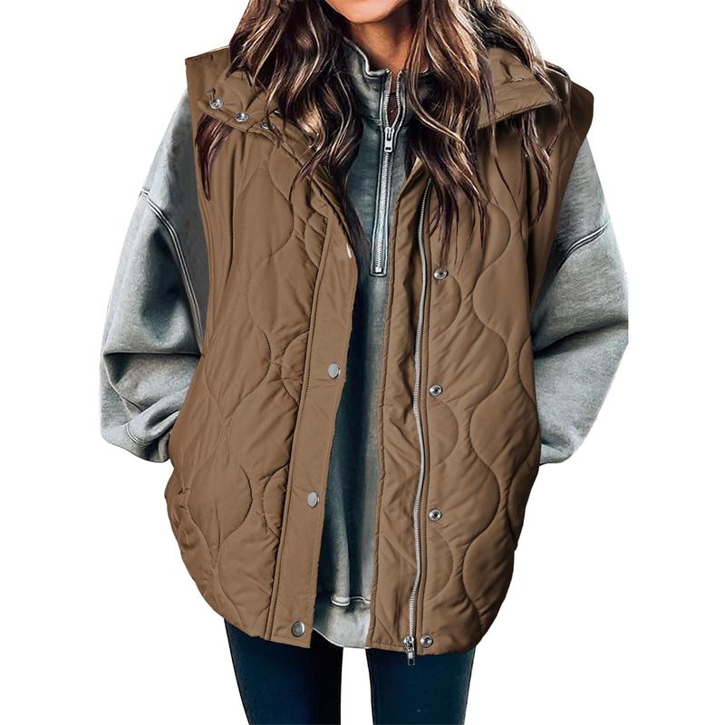 LIBBY™ - Women's Casual Puffer Quilted Oversized Lightweight Vest