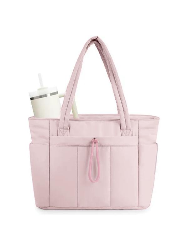 VEJA™ - Women’s Insulated Puffer Tote Bag with Laptop & Cup Holder for Casual Work
