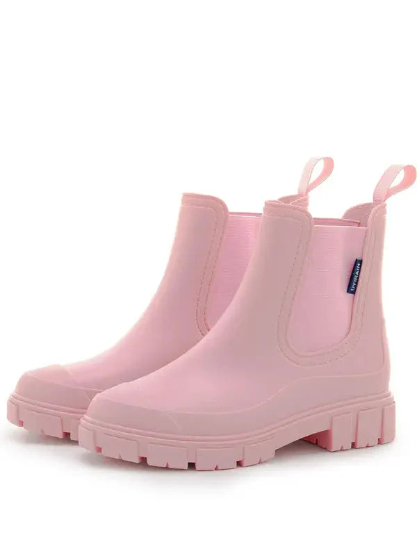 NESSA™ - Women’s Fashionable Ankle Boots Solid Colour Waterproof Non-Slip