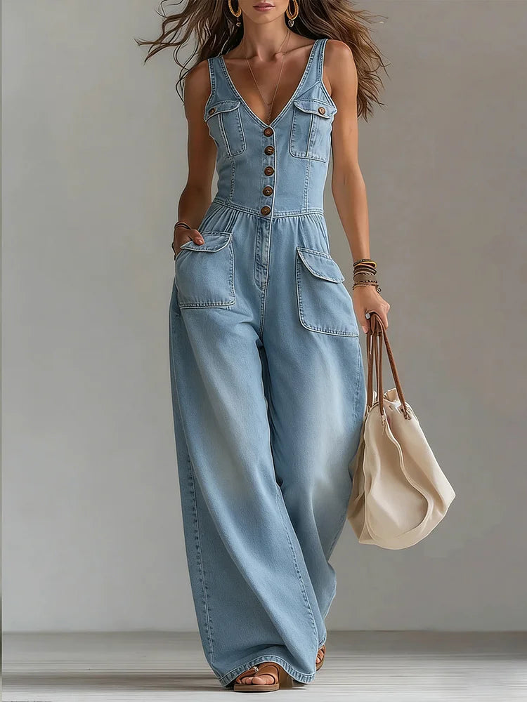Sophie | Relaxed fit wide-leg jumpsuit