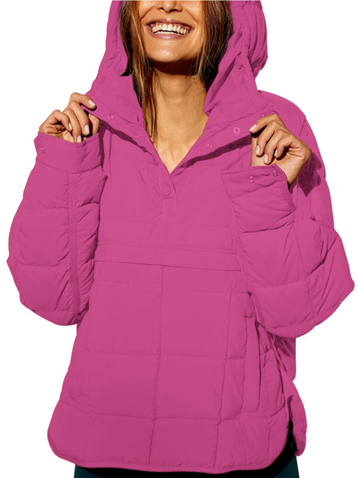 FARRELL™ – Oversized Hooded Pullover Jacket