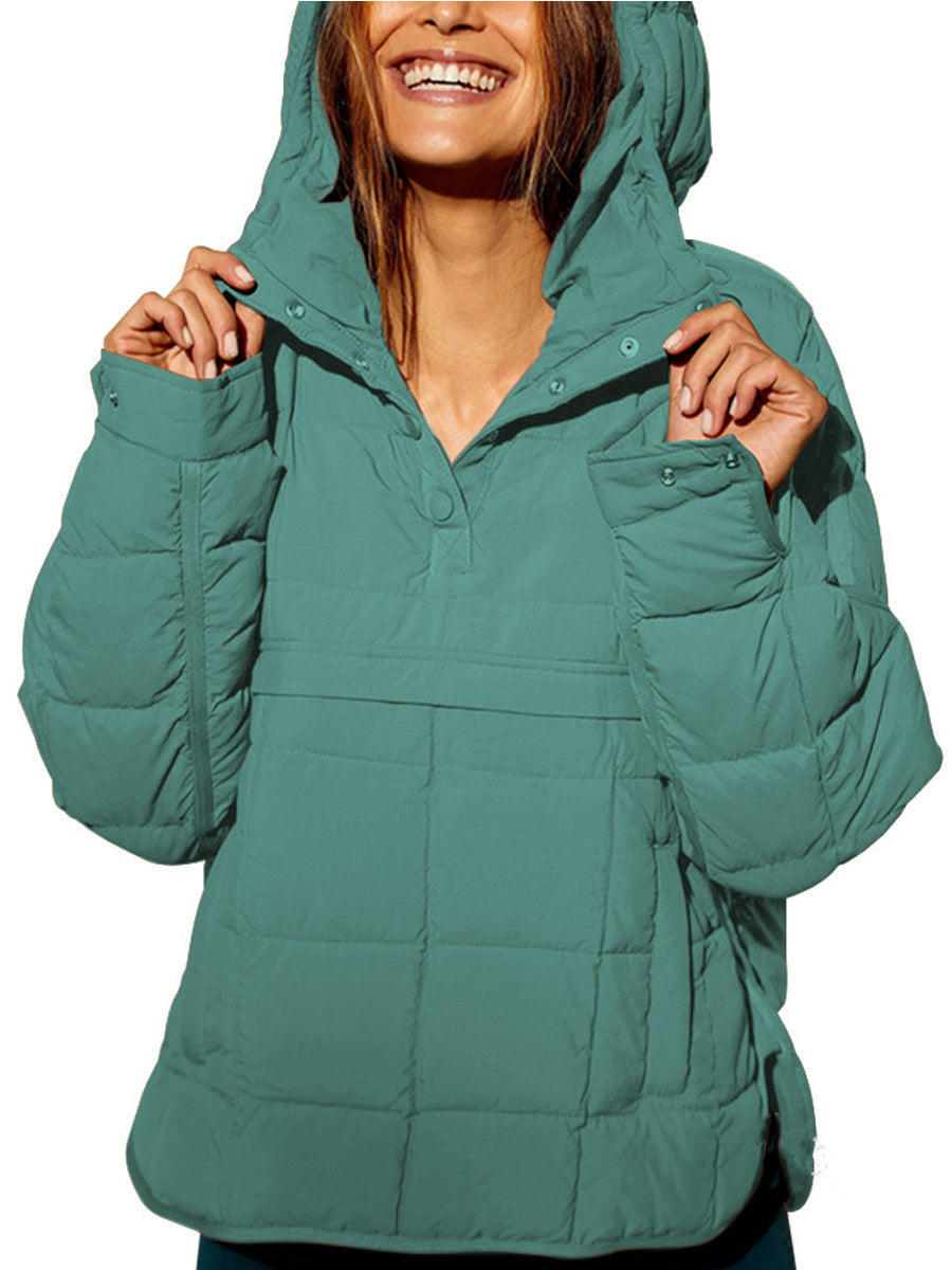 FARRELL™ – Oversized Hooded Pullover Jacket