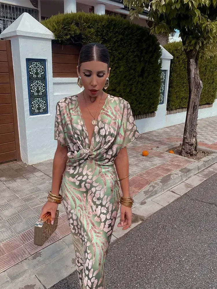 Claire | Midi Dress Bronze
