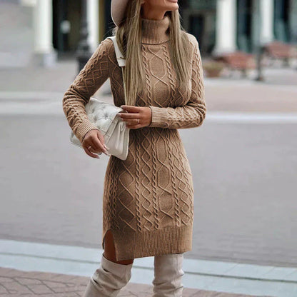 Aline Vienna | Stylish Knitted Winter Dress with Elegant Fit