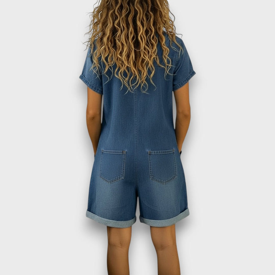 Joan | Vintage denim dungarees