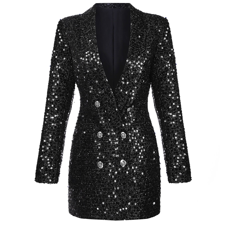 Sofia – Blazer Dress – Glitter Luxury Look – for Women