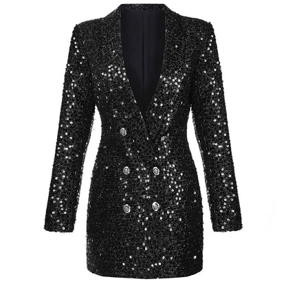 Sofia – Blazer Dress – Glitter Luxury Look – for Women